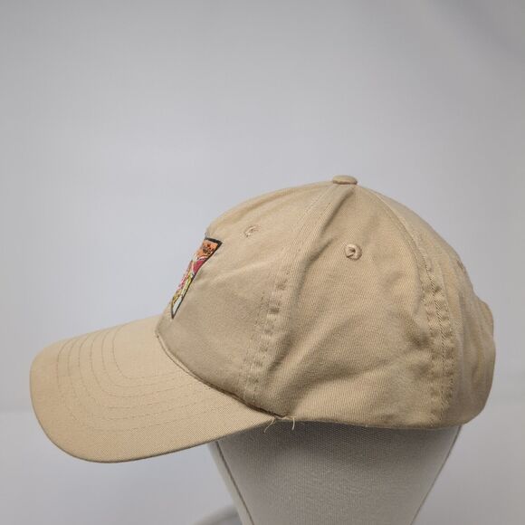 Las Manitas Austin TX Slideback Hat Tan One Size Adjustable Embroidered - Picture 3 of 8